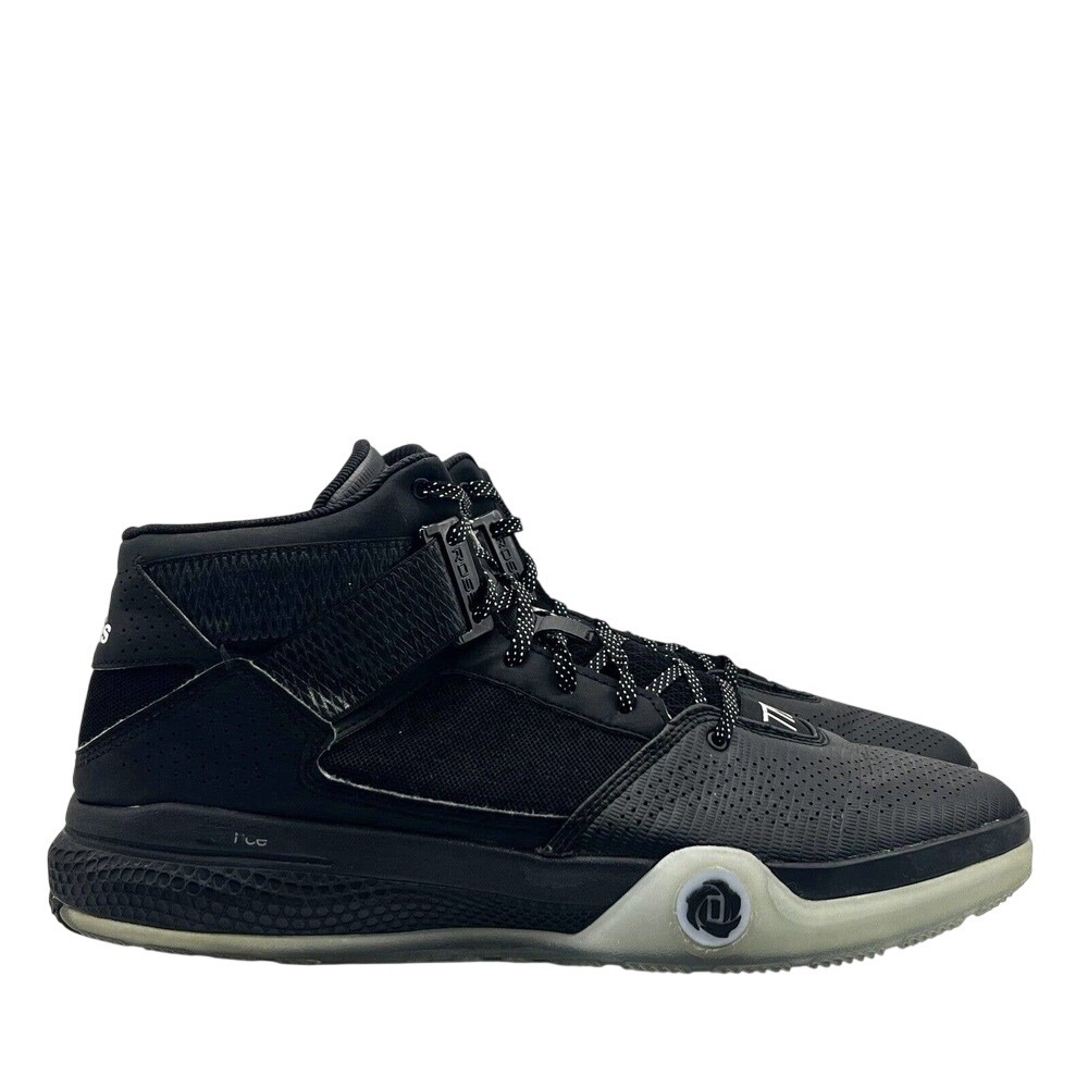 Adidas D Rose 773 IV Mens Basketball Shoes Black White‎ D69492 Size 14